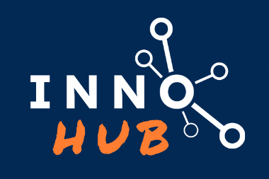 Logo with the words Inno Hub
